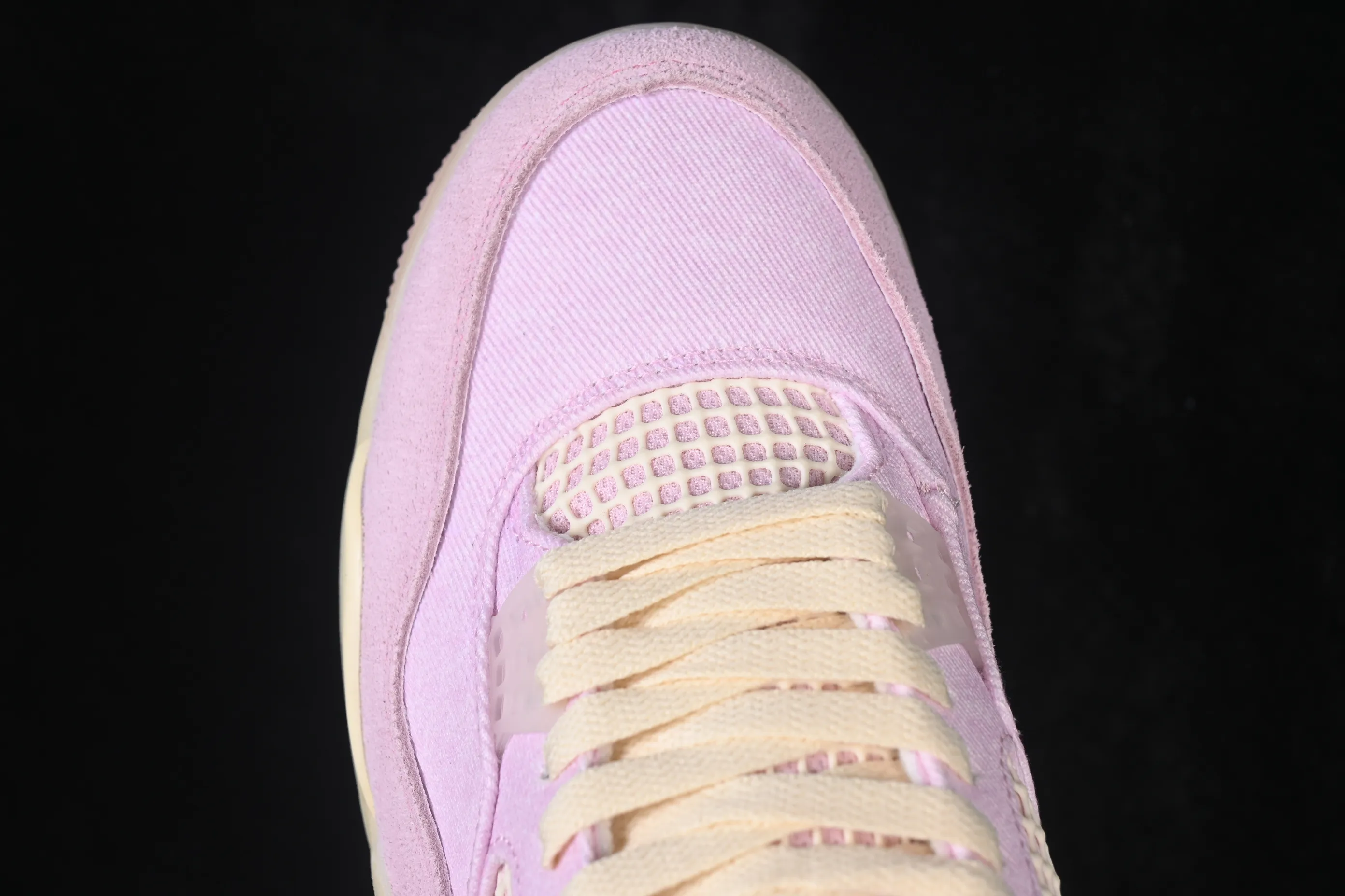 All categories Air Jordan Jordan series basketball shoes Air Jordan 4 Air Jordan 4 Retro "Iced Carmine" AJ4 Jordan 4 denim ice plum powder replica basketball shoes IB6716-600